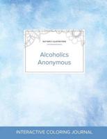 Adult Coloring Journal: Alcoholics Anonymous (Butterfly Illustrations, Clear Skies)