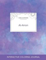 Adult Coloring Journal: Al-Anon (Floral Illustrations, Purple Mist)