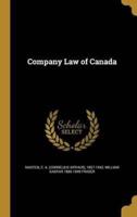 Company Law of Canada