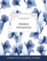 Adult Coloring Journal: Debtors Anonymous (Sea Life Illustrations, Blue Orchid)