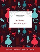 Adult Coloring Journal: Families Anonymous (Animal Illustrations, Cats)