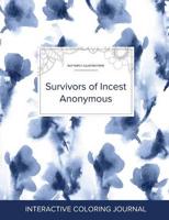 Adult Coloring Journal: Survivors of Incest Anonymous (Butterfly Illustrations, Blue Orchid)