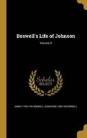 Boswell's Life of Johnson; Volume 3