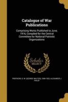 Catalogue of War Publications