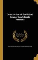 Constitution of the United Sons of Confederate Veterans