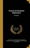 Course in European Diplomacy