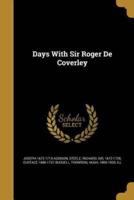 Days With Sir Roger De Coverley