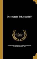 Discourses of Keidansky