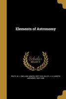 Elements of Astronomy