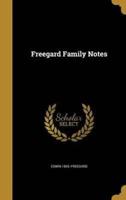 Freegard Family Notes