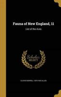 Fauna of New England, 11