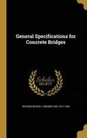 General Specifications for Concrete Bridges