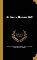 On General Thomas's Staff