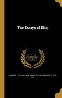The Essays of Elia;