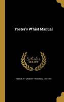 Foster's Whist Manual