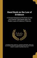 Hand Book on the Law of Evidence