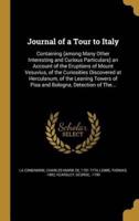 Journal of a Tour to Italy