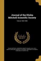 Journal of the Elisha Mitchell Scientific Society; Volume 1884-1885