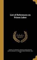 List of References on Prison Labor