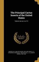 The Principal Cactus Insects of the United States; Volume New Ser.