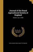 Journal of the Royal Agricultural Society of England; Volume 1, Ser. 2, 1865