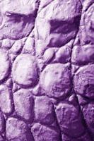 Alive! crocodile skin - Violet duotone - Photo Art Notebooks (6 x 9 series)