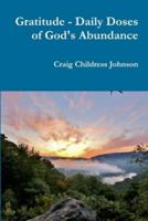 Gratitude - Daily Doses of God's Abundance