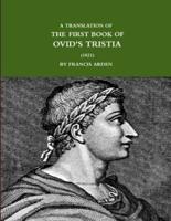 A TRANSLATION OF THE FIRST BOOK OF OVID'S TRISTIA (1821)