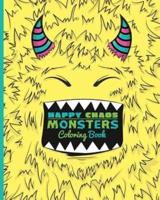 Happy Chaos Monsters Coloring Book
