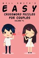 Will Smith Easy Crossword Puzzles For Couples - Volume 2