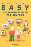 Will Smith Easy Crossword Puzzle For Seniors - Volume 2