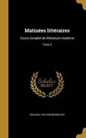 Matinées Littéraires