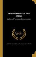 Selected Poems of John Milton