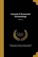 Journal of Economic Entomology; Volume 4