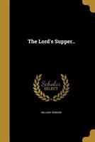 The Lord's Supper..