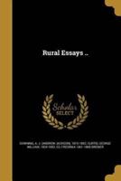 Rural Essays ..