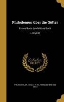 Philodemos Über Die Götter