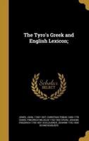 The Tyro's Greek and English Lexicon;