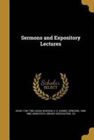 Sermons and Expository Lectures