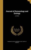 Journal of Entomology and Zoology; V.8 1916