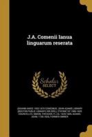 J.A. Comenii Ianua Linguarum Reserata