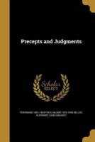 Precepts and Judgments