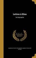 Lettres À Elisa