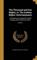 The Thousand and One Nights, or, The Arabian Nights' Entertainments