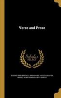 Verse and Prose