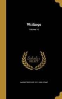 Writings; Volume 10
