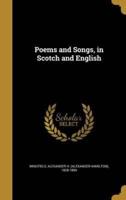 Poems and Songs, in Scotch and English