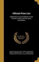 Official Prize List