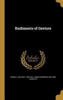 Rudiments of Gesture