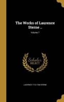 The Works of Laurence Sterne ..; Volume 7